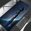 Коврик для мыши Star Citizen XXL x Нескользящие резиновые игровые коврики для клавиатуры Игровой коврик Настольный коврик Компьютерный и офисный коврик для мыши Аниме Геймер