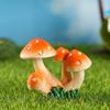 Cartoon Simulation Little Mushroom Cute Garden Mushroom Ornaments  Micro-landscape