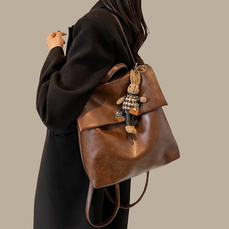 Рюкзак Женский Рюкзак Студенческий Школьный Рюкзак Винтажный Большой Вместимости Модный Дорожный Рюкзак Багаж