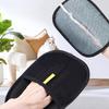 Статические Перчатки для Удаления Шерсти Животных Двусторонний Щеточный Браш Портативные Моющиеся Перчатки для Удаления Шерсти с Одежды Средства для Чистки Животных Аксессуары для Животных