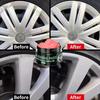 NEW Car Wheel Rim Scratch Refurbishment Paste, Tire Rim Scratch Paint Repair Paste - Black And White Silver Aluminum Alloy Rimv