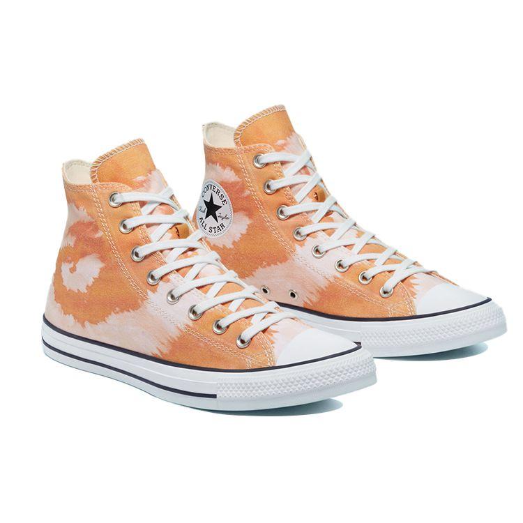 Converse Chuck Taylor All Star High Summer Wave - Washed Amber Ochre Men Sneakers Orange Vintage-White 171911C