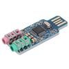 Драйвер Бесплатная USB Звуковая Карта CM108 Внешний Аудио Адаптер для Компьютера Ноутбука