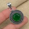Green Onyx 925 Sterling Silver Handmade Gemstone Pendant Anniversary Gift