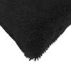Cushion with Pillow HEERLEN 2 Pcs. Black PV Fleece