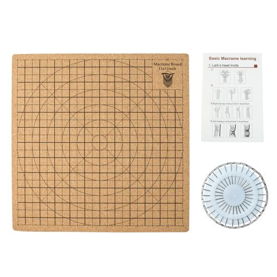 1 комплект плетеной доски, простой в использовании, прочный многоразовый инструмент для изготовления браслетов с Т-образной иглой, бытовой