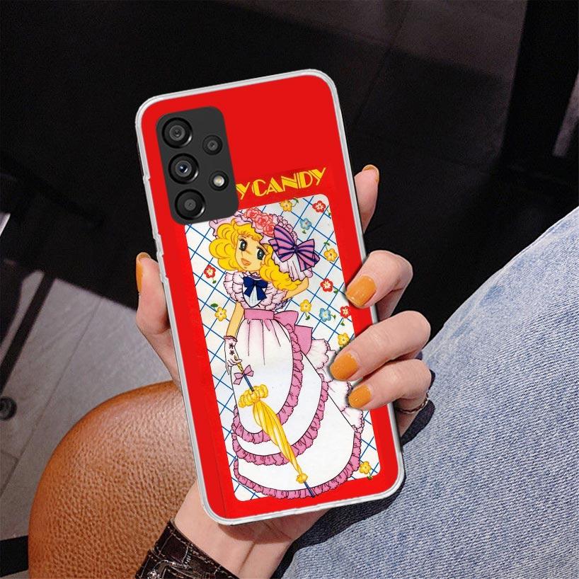 Аниме Чехол-конфета для Samsung Galaxy A17 A16 A15 A14 A13 A57 A56 A55 A54 A53 A37 A36 A35 A34 A33 A26 A25 A24 A23 Galaxy A16