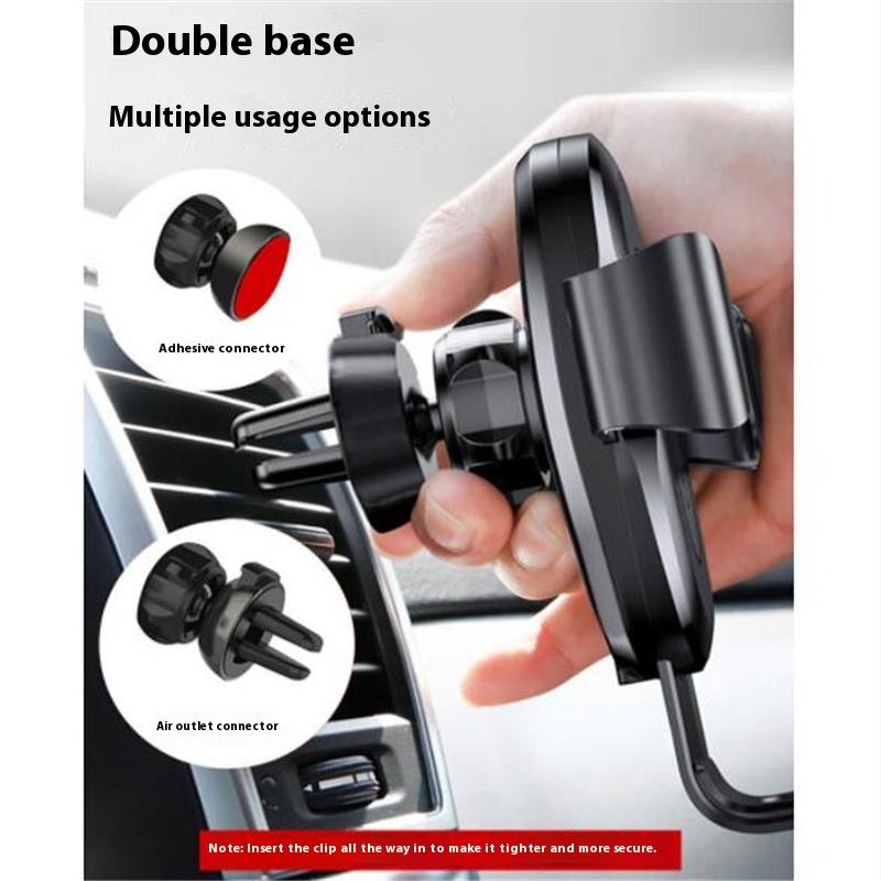 Автомобильное беспроводное зарядное устройство с датчиком гравитации, автомобильное вентиляционное отверстие, держатель для мобильного телефона, зарядка, автомобильное беспроводное зарядное устройство 15 Вт