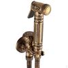 Brass T-adapter Bidet Toilet Shattaf Kit Sprayer Shower Head Set Handheld