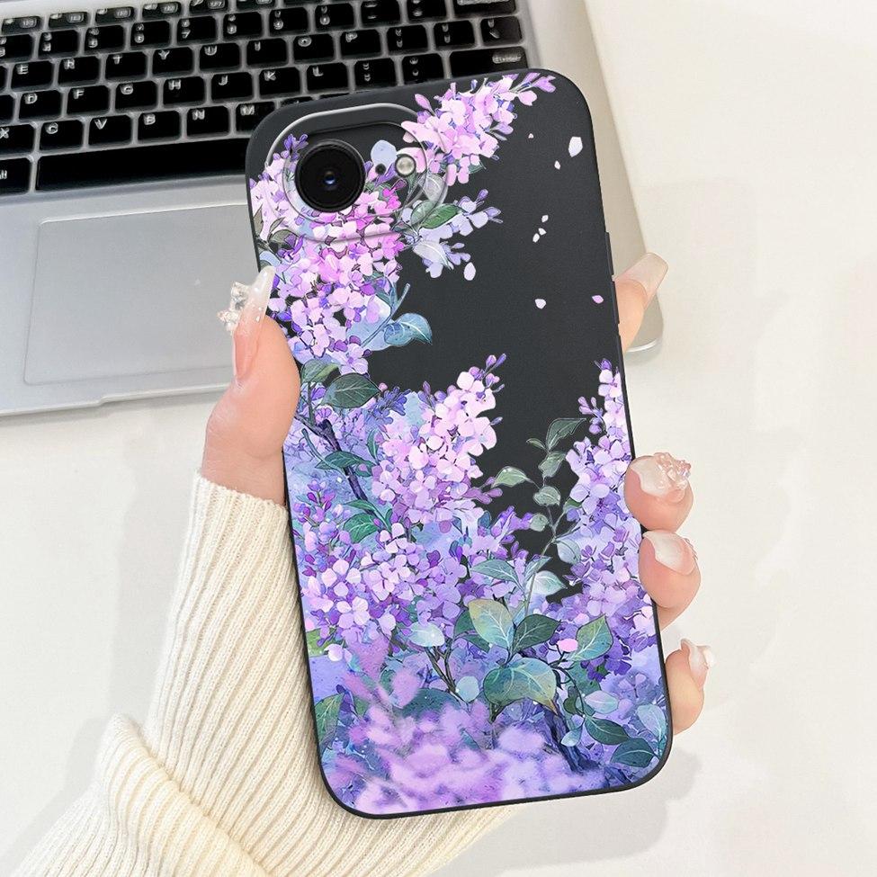 Чехол For iPhone 16e A3212 A3409 A3410 A3408 Задняя крышка For iPhone 16e Чехол Силикон Мода Роскошный Милый Мультяшный Крутой Мальчики Девочки
