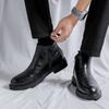 Модные тенденции мужской моды Ботинки Челси Деловые ботинки для свиданий Официальные ботинки для офиса Мягкая подошва Комфортные универсальные плюшевые утепленные ботинки