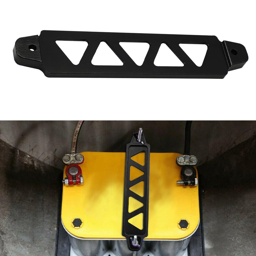 190mm Aluminum Universal Battery Auto Battery Tie Down Mount Holder Bracket Brace Bar for Honda Civic EK EG Car Accessories