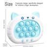 1pc Quick Push Up Game Light Up Fast Push Electronic Puzzle Console Antistress Fidget Toys For Kids Fun Electronic Game 3 Colors