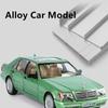 2024 New Simulation 1/24 Scale Benzs W140 320SEL Vintage Car Model With Sound Light Chidlren Diecast Alloy Toy Vehicle Collective Voiture