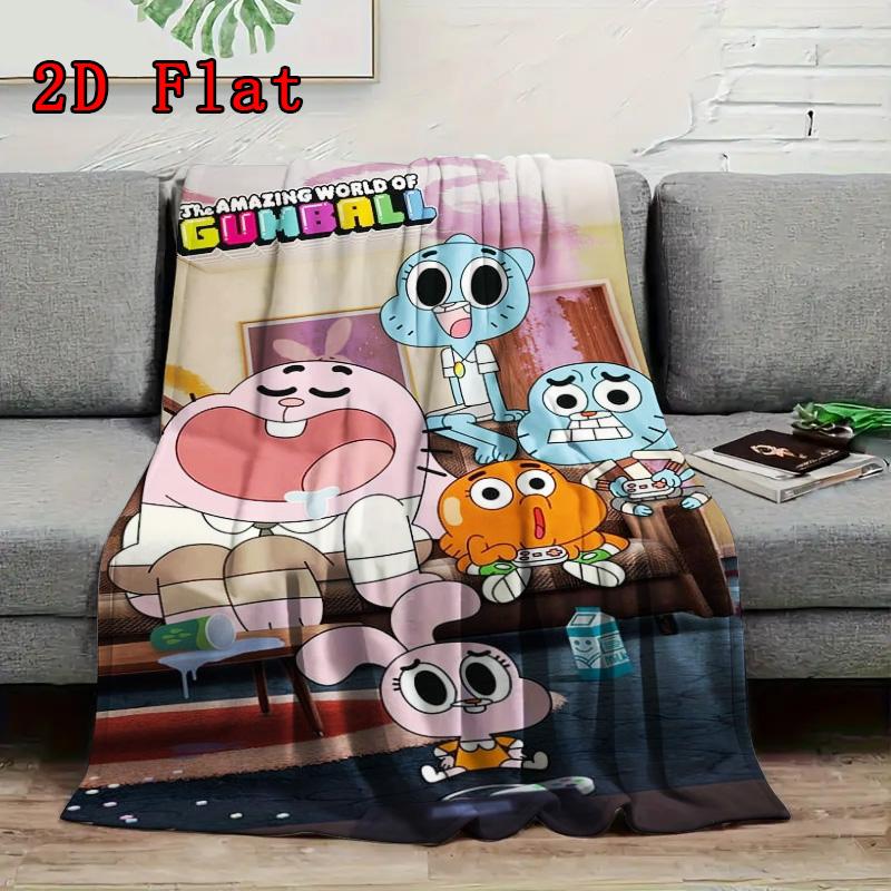 Magical World Rubber Bands 2D Flat Pattern Flannel Blanket High quality All Seasons Warmth and Comfort Perfect for Christmas Gifts.MMT0918356