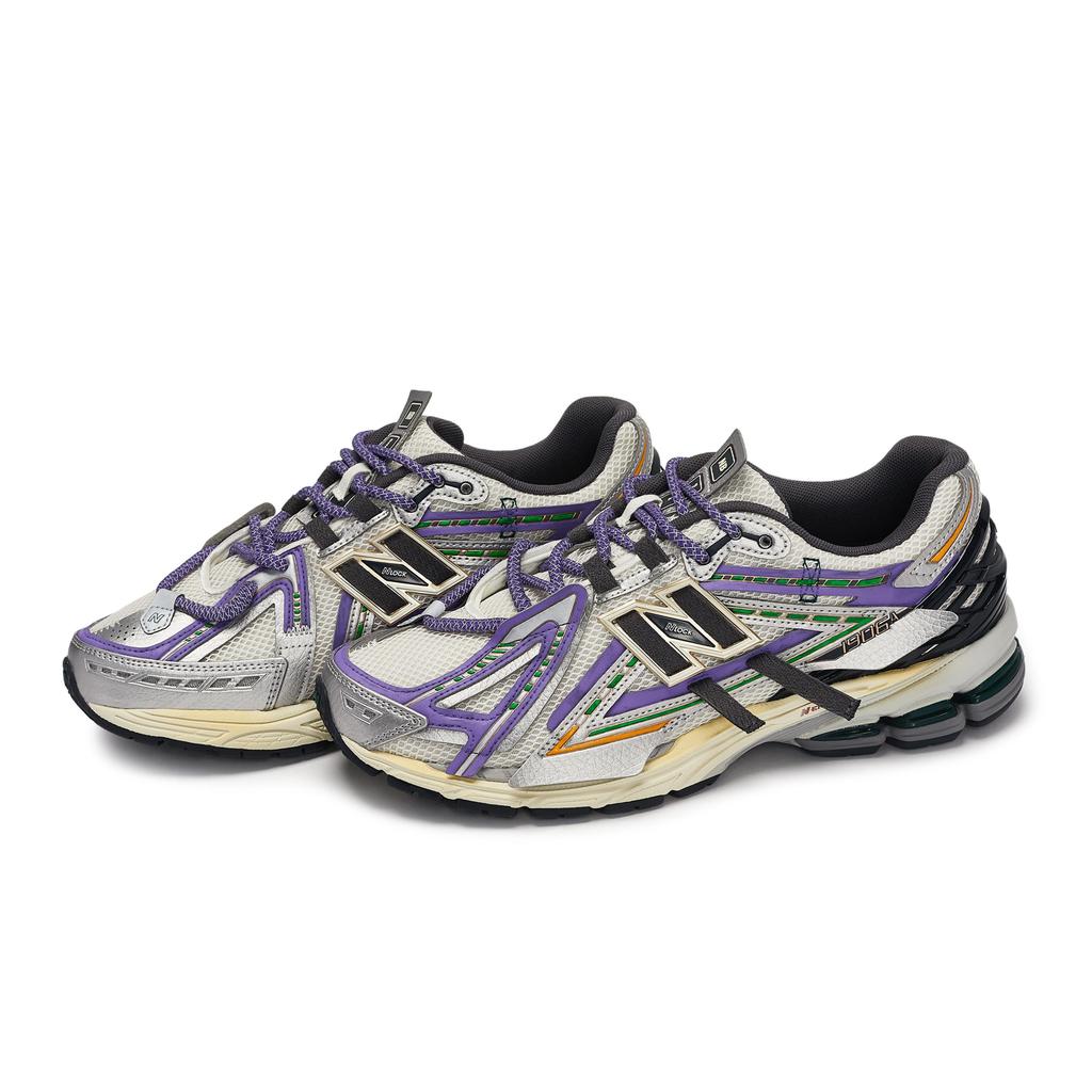 New Balance 1906 Устойчивые к истиранию Устойчивые к истиранию Низкие беговые кроссовки Мужские Серый Серебристый Фиолетовый M1906AD(Team80-S-BOX)
