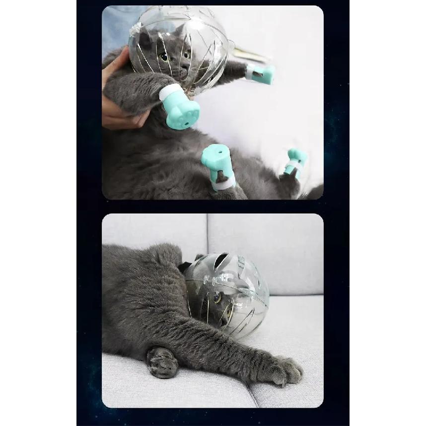 Anti-eating Anti-meowing Cat Helmet Anti Bite Muzzle Cats Mouth Cover