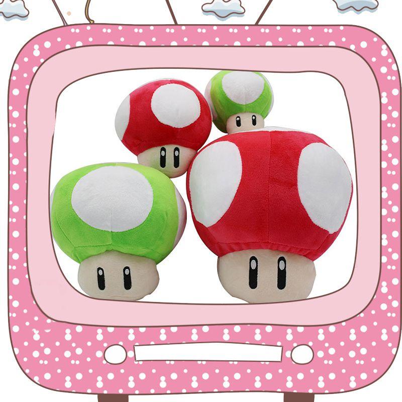 Очаровательная плюшевая игрушка Супер Марио в виде гриба, кукла в красочном дизайне для детской радости