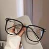 Korean Style Myopia Glasses New Trendy Square Frame Anti Blue Light Near Sight Eyewear For Women Men Minus Sight Glasses +2.0