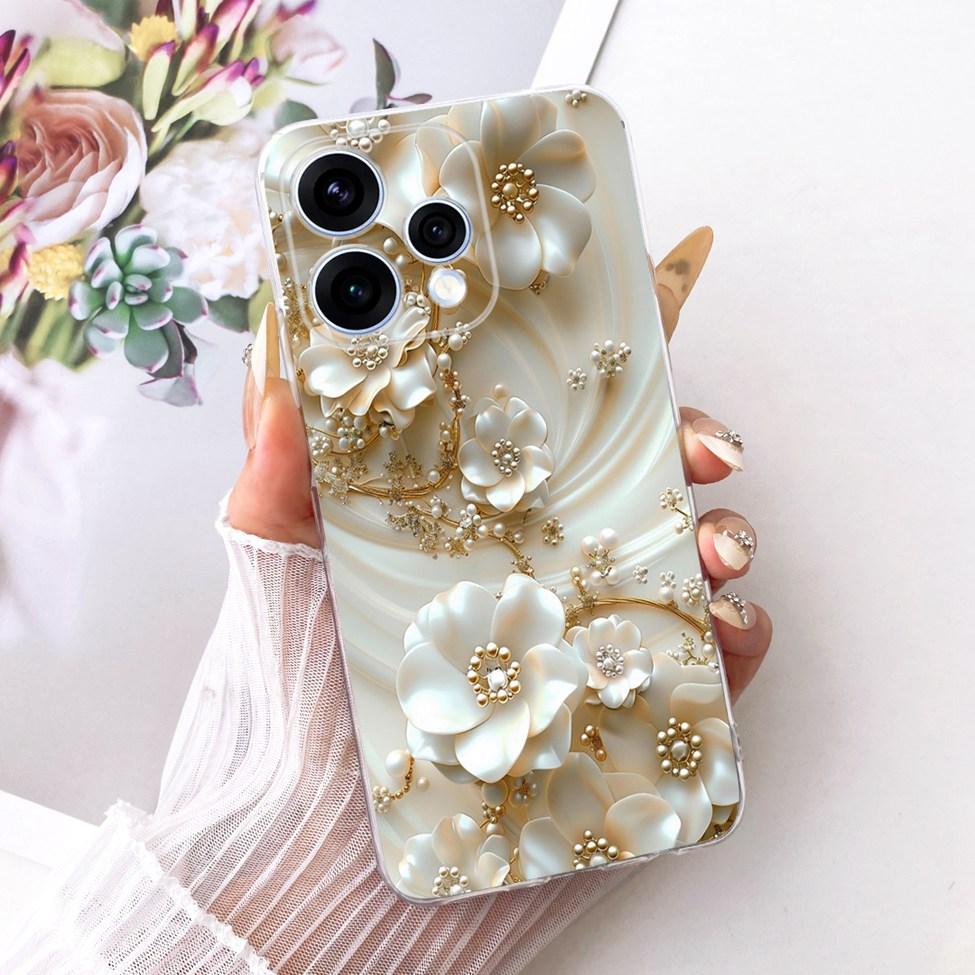 Transparent For Oppo Reno15 Cover Luxury Cute Cat Fashion Butterfly Cool Painted Bumper Casing For Oppo Reno15 5G CPH2825 Case