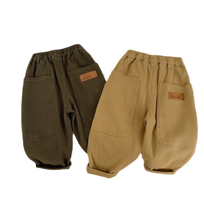 Повседневные детские модные осенние комбинезоны свободного кроя от Tong Chenchen