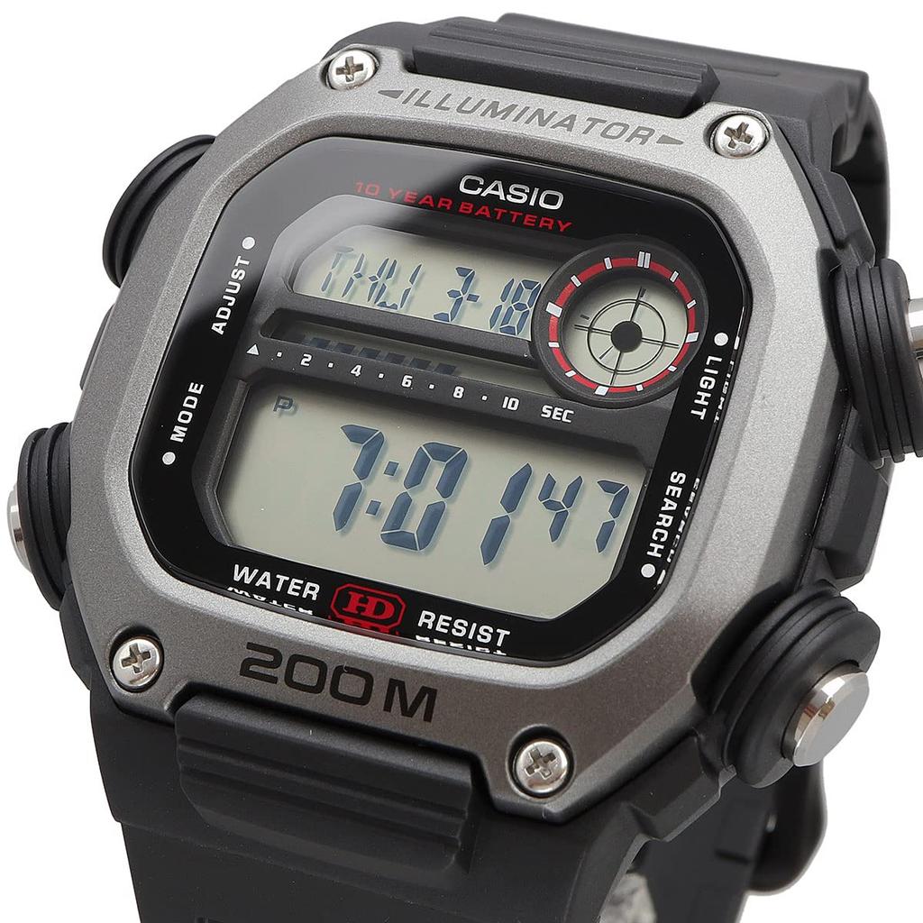 Casio Стандартные цифровые часы DW-291H-1AV Мужские Черные Модель для зарубежного рынка [Параллельный импорт]