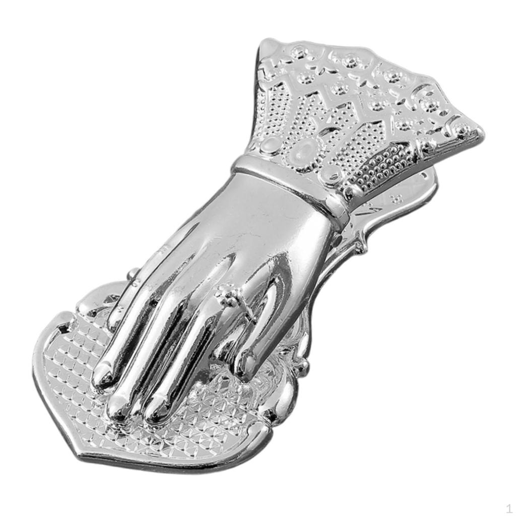 Винтажный зажим для бумаги в форме руки, аксессуары для блокнотов, металлический зажим для страниц