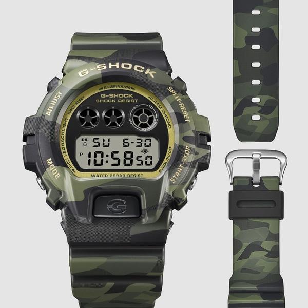 Casio G-SHOCK Bold Camo Series DW-6900CMG-3JF Wrist Watch for Men
