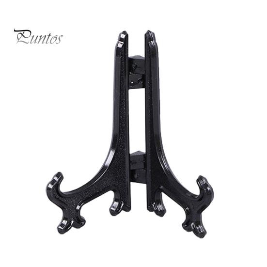 Plate Display Rack Safe Wide Application Triangle Structure Portable Easels Dish Rack Holder for Hotel Kitchen