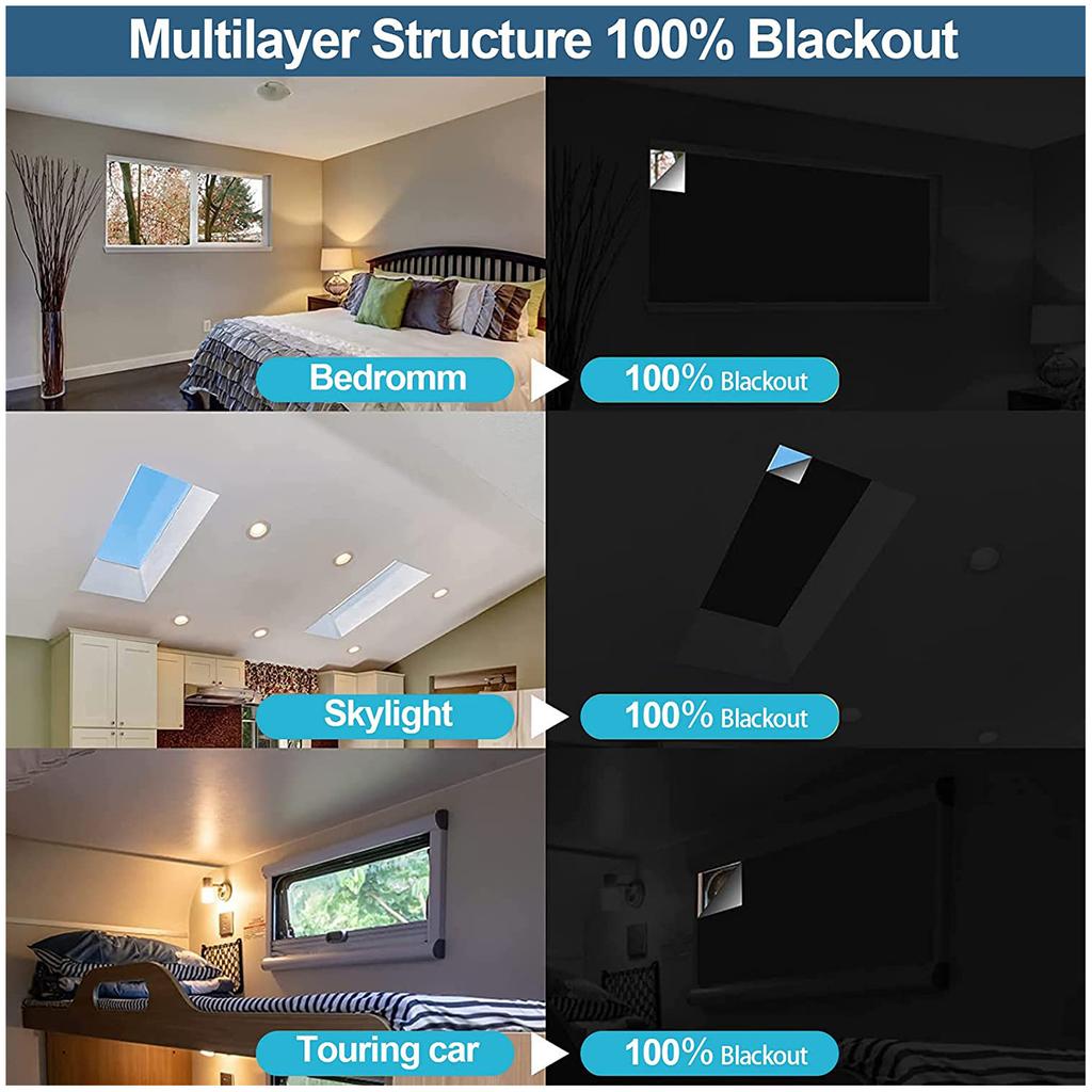 Портативные шторы для путешествий, временные затемняющие самоклеящиеся шторы, вырезанные своими руками