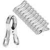 ASK Stainless Steel Clothespins, Small, 5.5cm, Pack of 20, Rust-Resistant, Strong, Windproof, Multi-Purpose for Laundry, Drying, Indoor and Outdoor Us