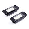 For Peugeot 106 207 307 308 406 407 508 For CITROEN C3 C4 C5 C6 C8 2x 6000K Car Rear 18 LED SMD License Number Plate Light Lamp