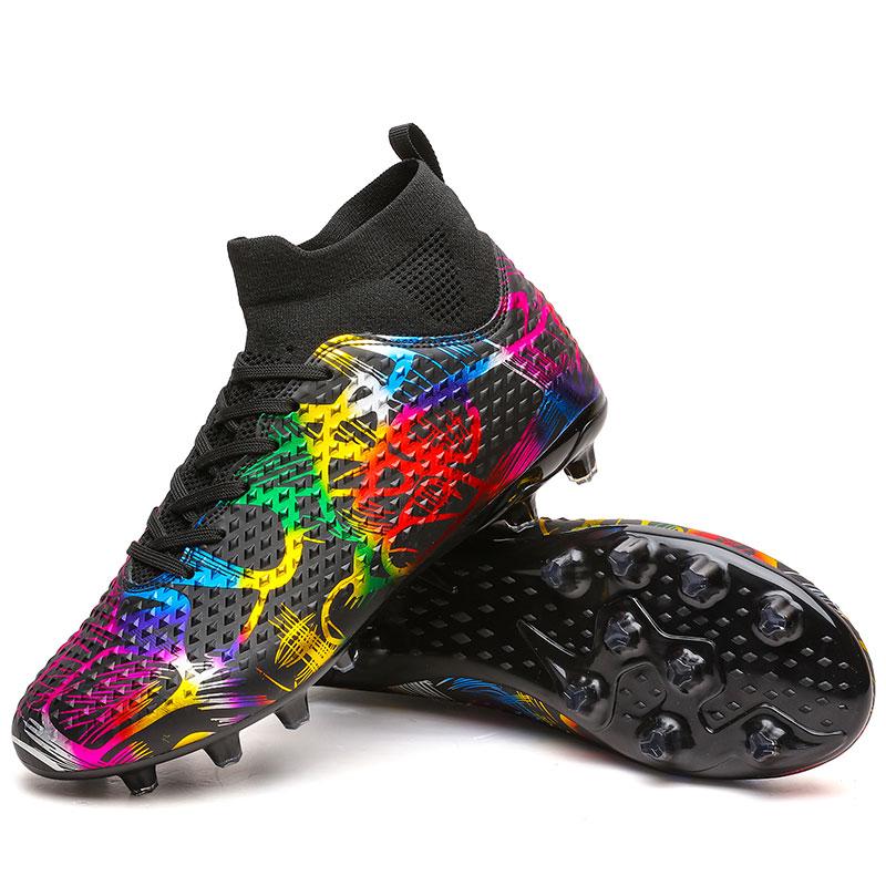 Football Shoes 35-46 Football Sole Help Outdoor Men's Long Nail Sports Football Boots Large Size Youth Sports Football Boots