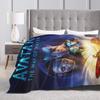 Films Avatar  Blanket  Soft Warm Print Plush Throw Blanket For Boy Girl Outdoor Flannel Bedspread Bed Cover
