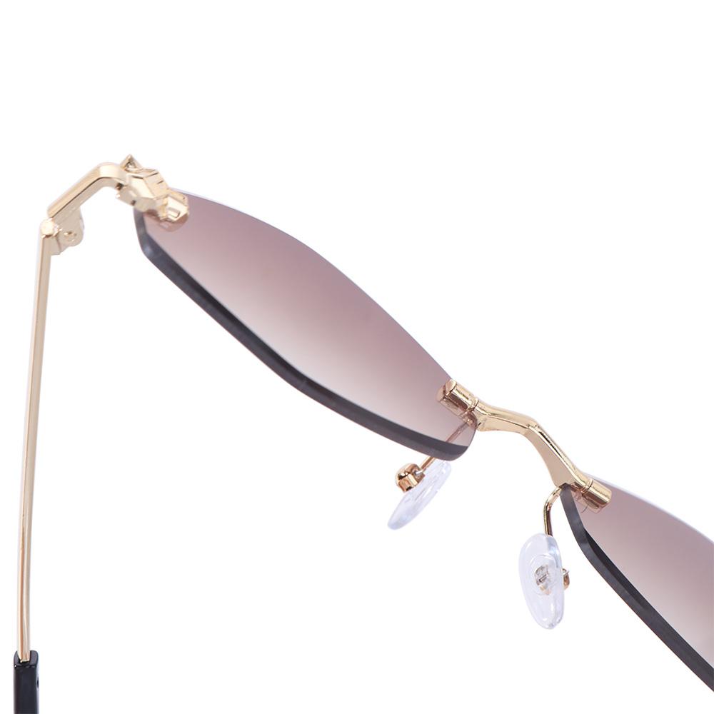 Безрамочные многоугольные велосипедные очки UV400 Устойчивые к УФ-излучению Велосипедные очки Ромбовидные солнцезащитные очки Праздник