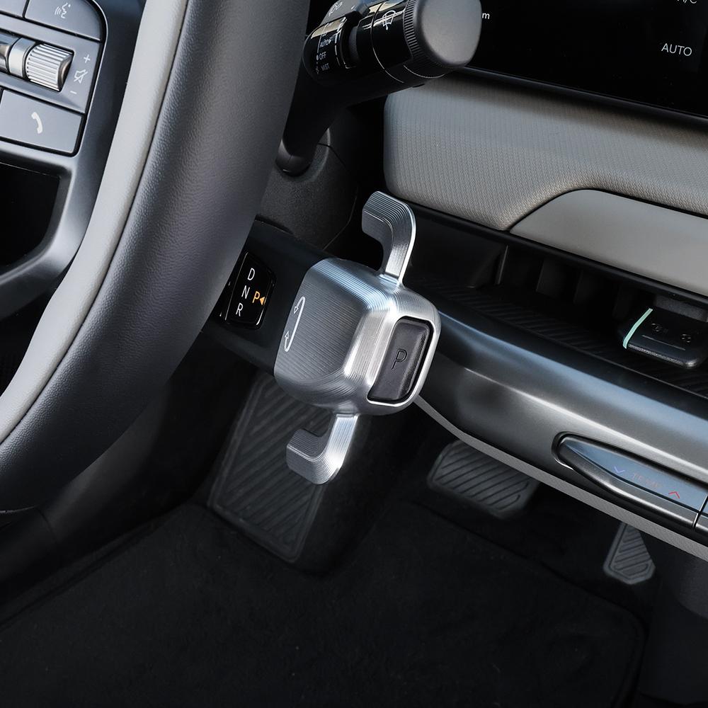 For Kia PV5 2025-2026 LHD RHD Aluminum Alloy Steering Wheel & Gear Shift Knob Button Cover Trim Decor Interior Car Accessories
