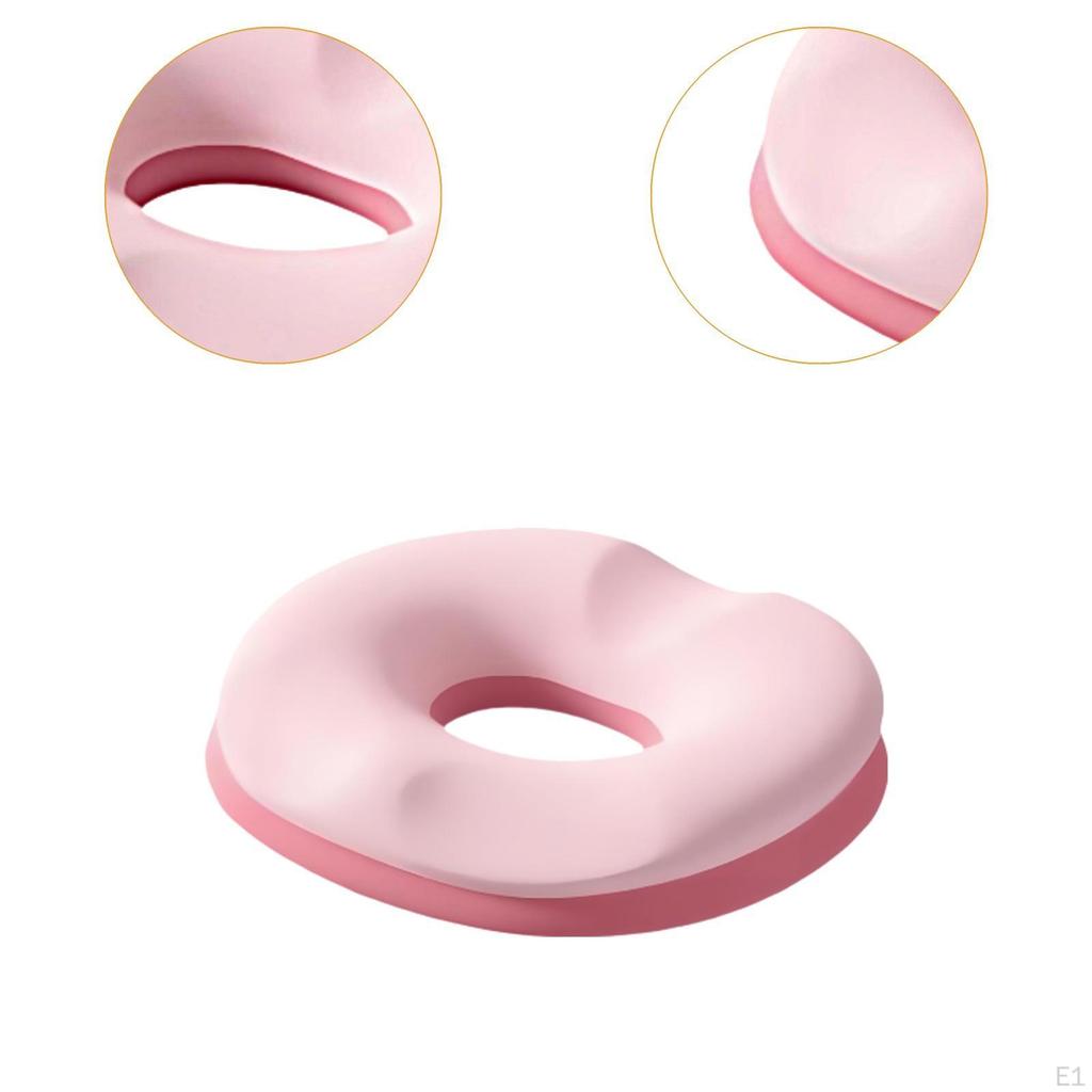 Donut Seat Cushion, Chair Cushion Comfortable Lightweight Ergonomic Memory Foam Tailbone Pillow for