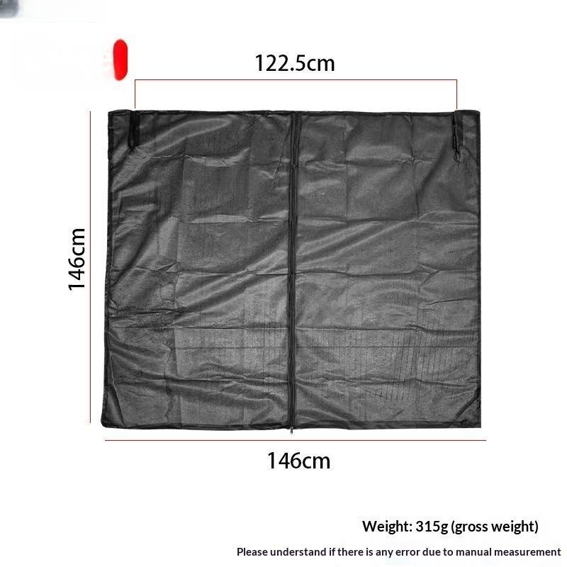 Quick Setup Magnetic RV Tailgate Fly Insect Screen Net Durable Polyester Mesh for T5 Camper Van Camping RV Parts