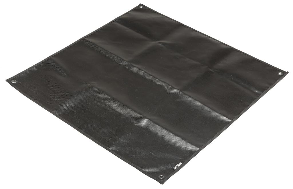 BUNDOK Bonfire Sheet 80 BD-920 Black Silicone Coating