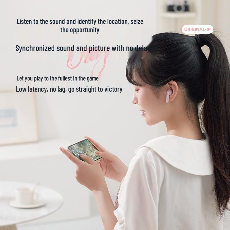 Star Pet V5.3 Wireless Bluetooth Earphones, Cartoon Space Capsule Design, Mini In-Ear with Long Battery Life