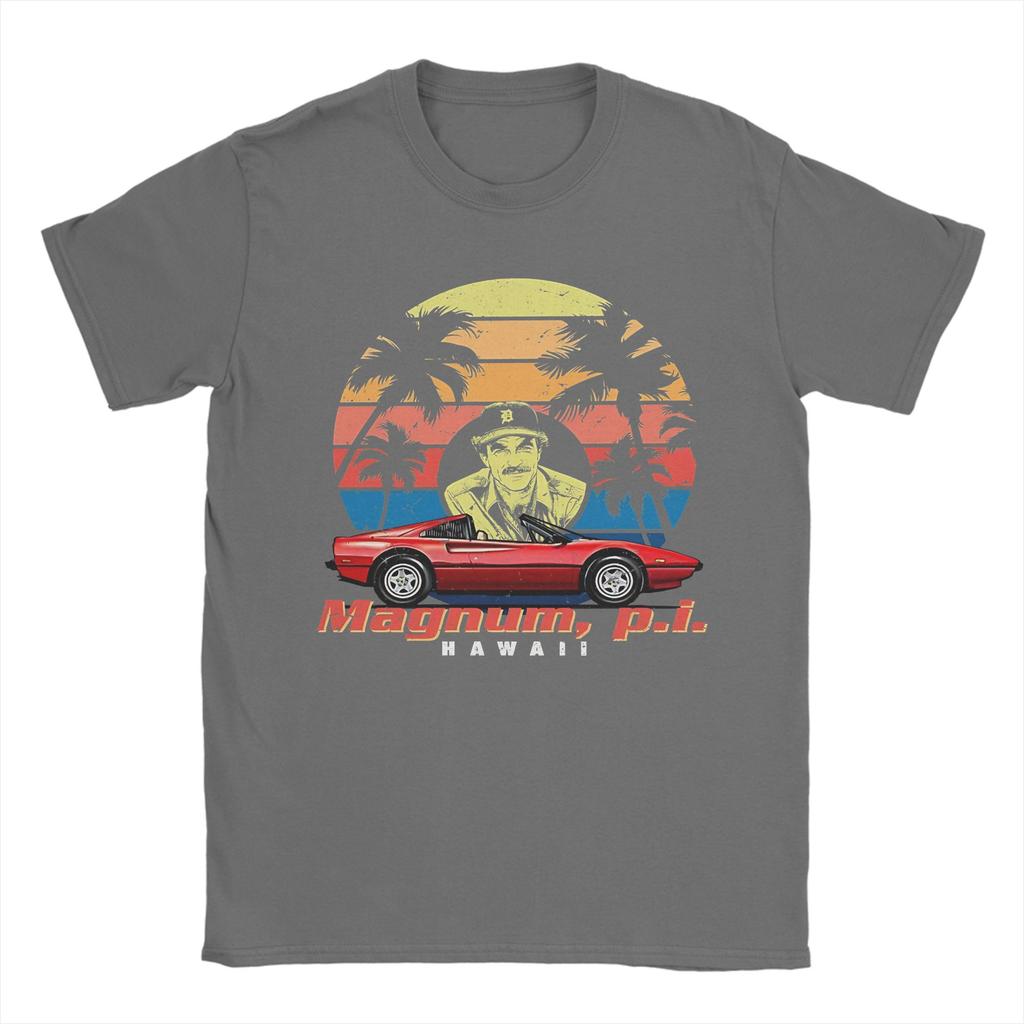 Magnum PI TShirt Unisex Humor Cotton Tees Round Collar Short Sleeve T Shirt Summer Clothing