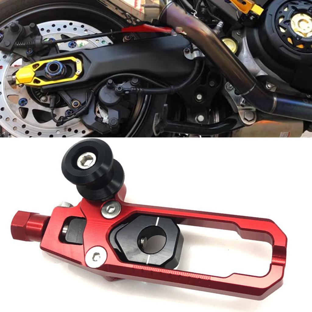 For YAMAHA MT-15 XSR-155 R15-V3 R15 V3 MT15 R 15 Motorcycle Rear Wheel Axle Block Chain Adjuster Swingarm Spool Slider Tensioner