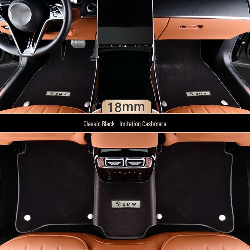 Luxury Pure Wool Floor Mats for 2023 BMW 7 Series G70/i7 (735li/740li/730li)