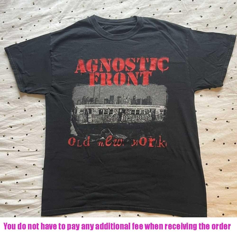 Old New York - Vintage Agnostic Front Full Size Men's Tee Shirt HT003