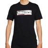Nike T Shirts Men's Black Crew Neck Moderate Straight Fit DH7445-010