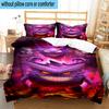 3PCS Gen-gar Neon Adventure 3pcs Bedding,Including 3PCS Duvet Cover And 2pcs Pillowcases Perfect for Christmas,Ideal for Bedroom, Dormitory