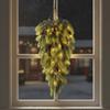 Teardrop Shape Artificial Christmas Pine Branches Christmas Garland Decorations  Outdoor
