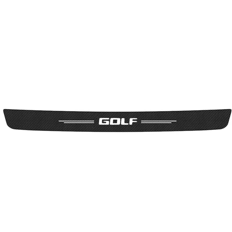 AUYGS1 Car Threshold Tape Door Sill Sticker for Volkswagen VW GOLF 3 4 5 6 7 8 VW MK4 MK5 MK6 MK7 GTD GTI GLI Trunk Bumper Guard Strips