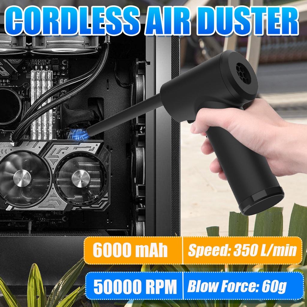 50000 RPM Vacuum Cleaner For Computer Laptop Keyboard Electronics Cleaning Cordless Air Duster Compressed Air Blower