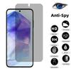 Film de protection - Booling - pour Samsung Galaxy A55 5G - Verre trempé 9H - Anti-espion - 4 pièces